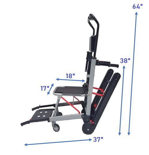 Battery Operated Stair Evacuation Chair for Elderly