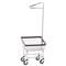 Front Load Laundry Cart w/ Pole Rack