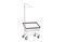 Large Capacity Front Load Laundry Cart w/ Pole Rack