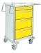 4 Drawer Extra Tall Aluminum Isolation Cart