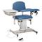 Blood Drawing Chair with Padded Flip Arm and Drawe