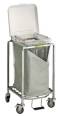 Deluxe Rolling Laundry Hamper w/ Foot Pedal