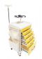 Isolation Crash Cart with Emergency Accessory Package