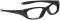 Leaded Prescription Safety Glasses-Black