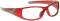 Leaded Prescription Safety Glasses-Red