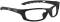 Leaded Safety Glasses-Gloss Black