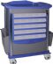 Lite Mobile Medication Cart w/ Accessories