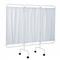 Mobile Antimicrobial 3 Panel Privacy Curtain