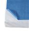 Blue Flat Disposable Bed Sheets 40in x 84in