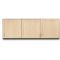 Supreme Wood Grain 72in Wall Cabinet w/ 3 Doors