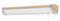LED Designer Overbed Hospital Light (Light Oak)
