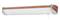 LED Designer Overbed Hospital Light (Mahogany)