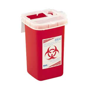 1 Qt Phlebotomy Sharps Containers