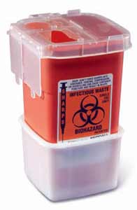 1.5 Quart Transportable Sharps Containers