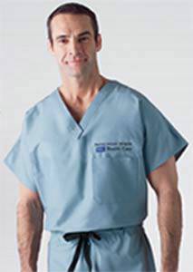 100 Percent Cotton Unisex Reversible Scrub Top