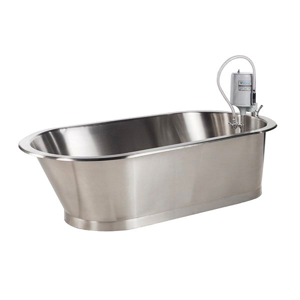 100 Gallon Stationary Slant Back Hydrotherapy Whirlpool Tub