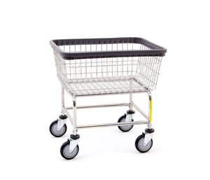 Standard Wire Rolling Laundry Cart