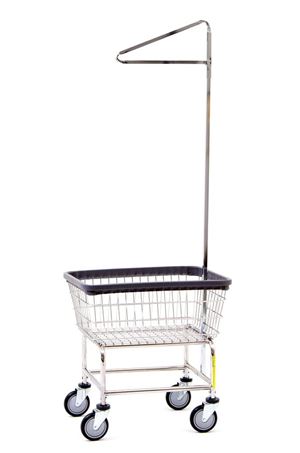 Antimicrobial Laundry Cart Pole Rack