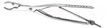 11in Ulrich Self Retaining Forceps