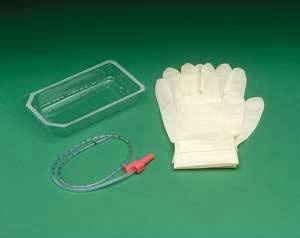 14 Fr Sterile Whistle Tip Suction Catheter Kit w/ Mini-Tray
