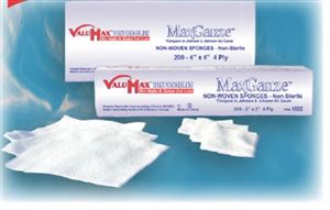 Heavier weight max-gauze non-woven sponges