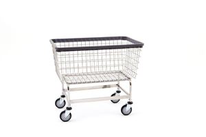 Large 6 Bushel Wire Laundry Cart