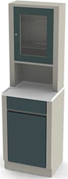 20in Treatment Cabinet 1 Drawer  2 Doors