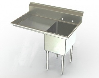 Sink w/ Left Drainboard (Economy)