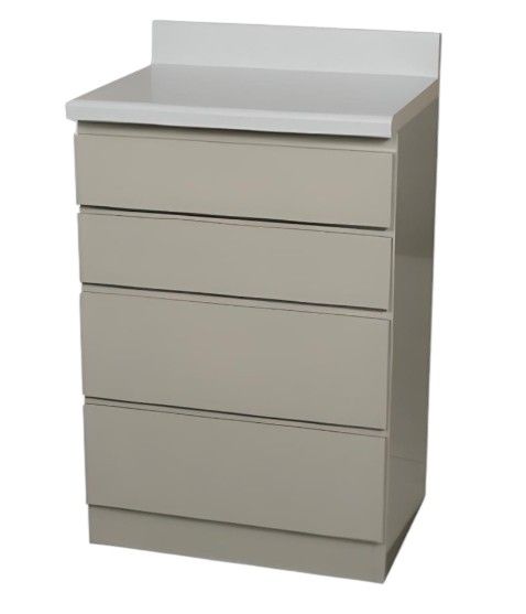 Steel 24in Modular Base Cabinet w/ 4 Drawers					