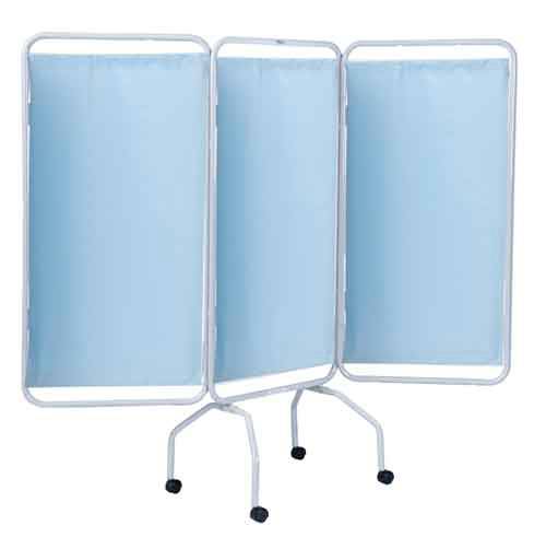 3 Panel Screen with Casters