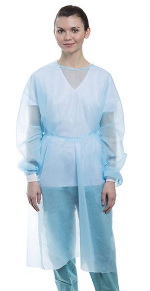 Isolation Gown Knit Cuff