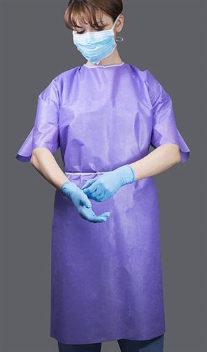 Easy-breathe sms patient exam gown