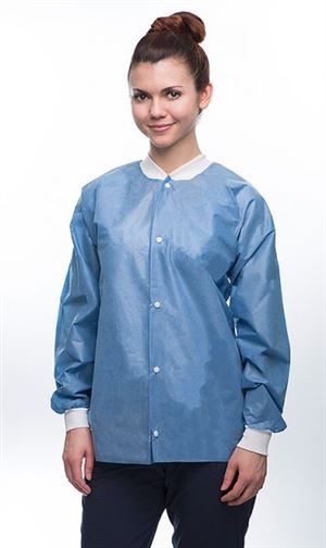 Easy-Breathe Lab Jacket (No Pocket)