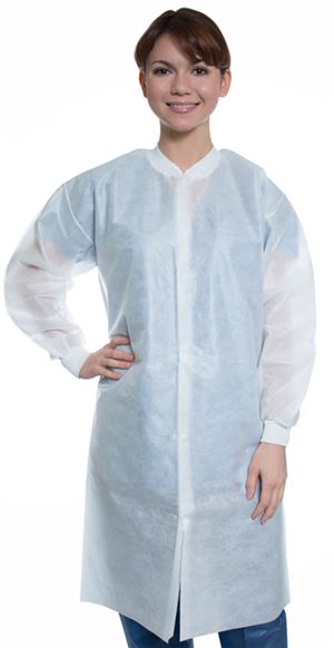 Easy-Breathe SMS Lab Coat No Pocket