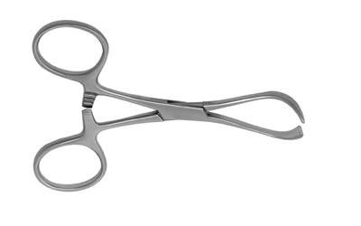 3.5in Lorna Towel Forceps