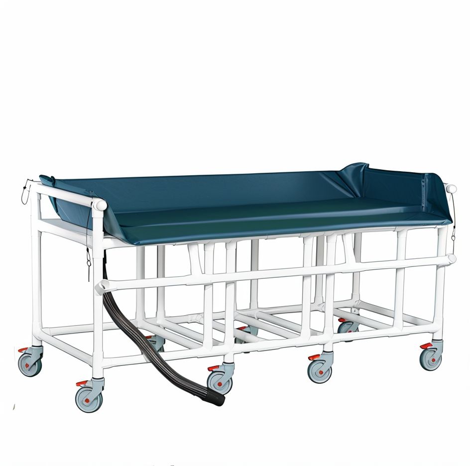 Bariatric Mobile Shower Bed 900 lb. Capacity