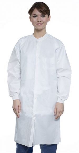 Liquid guard lab coat no pocket