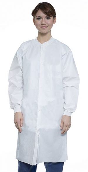 Liquid-guard lab coat- no pocket