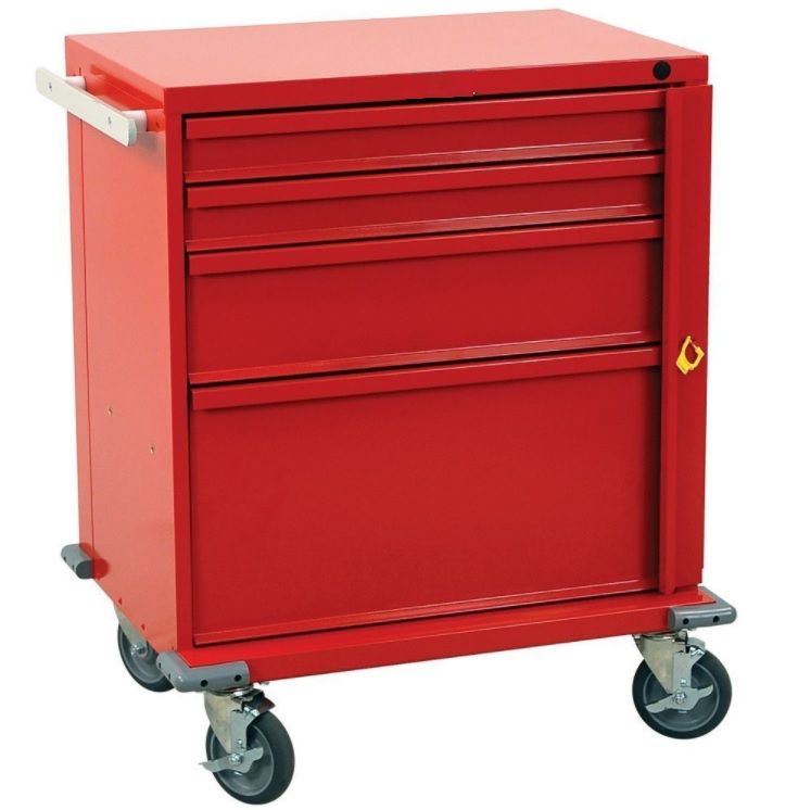 4-Drawer Cart Breakaway Lock