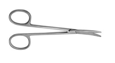 4.5in - Curved strabismus scissor