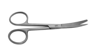 4.5in - S/B, Curved operating Scissors 