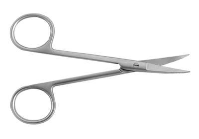 4.75in - Curved Wagner Scissors