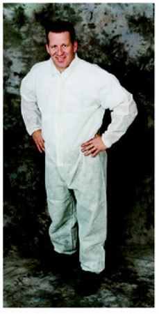 Ultra-safe sms coverall elastic wrists & ankles