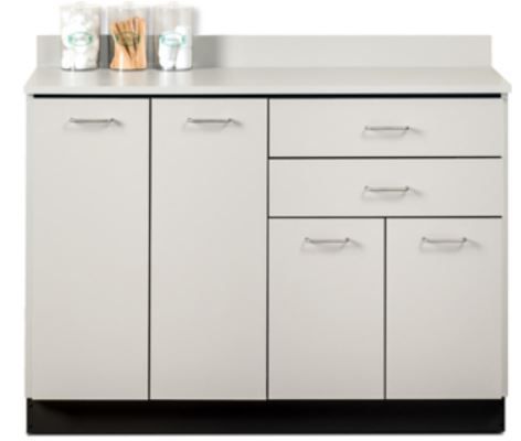 48in L Base Cabinet w/ 4 Doors and 2 Drawers