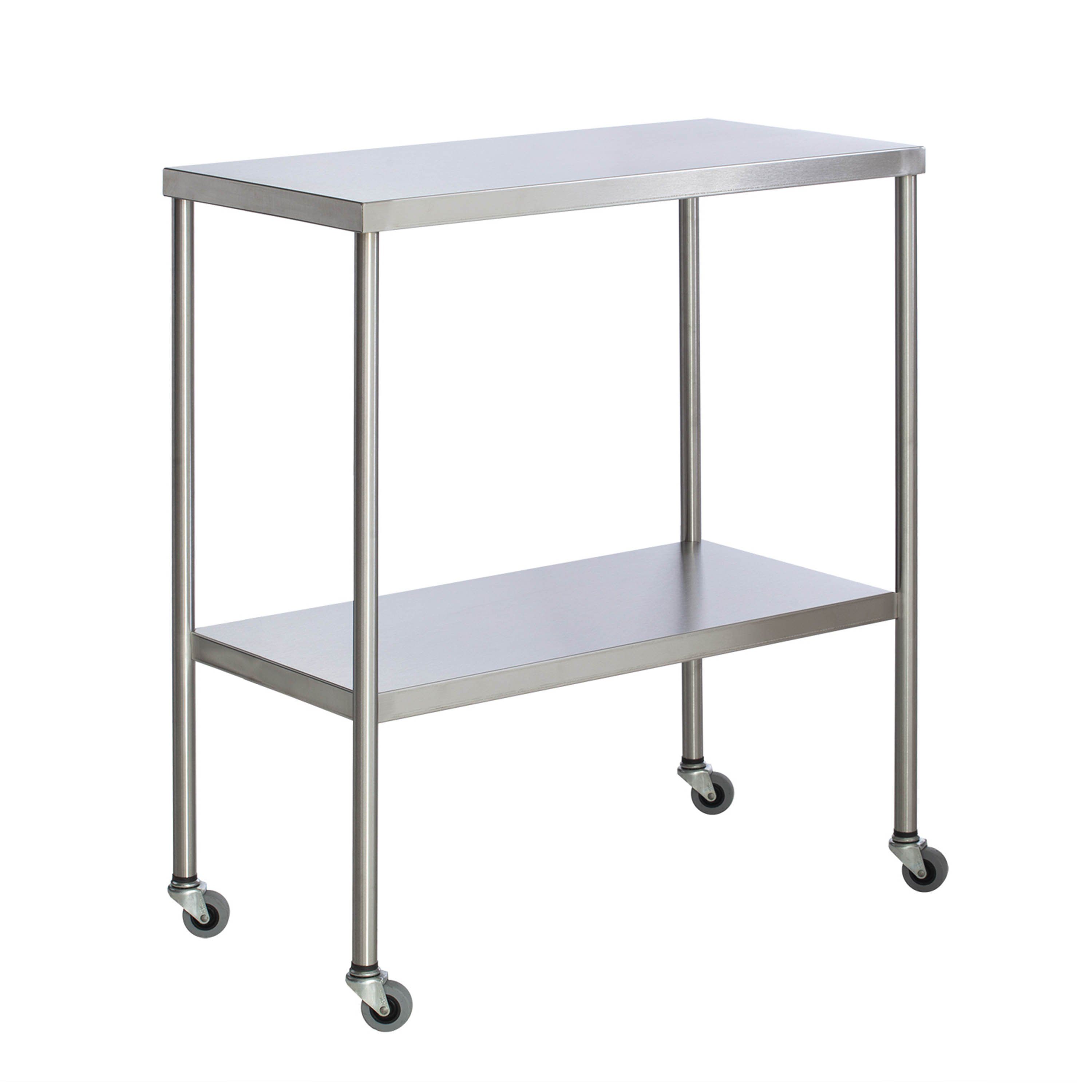 48in Stainless Steel Instrument Table Bottom Shelf