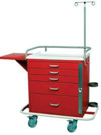 5 Drawer Emergency Cart Package