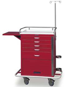 5-Drawer Tall Emergency Cart Specialty Package