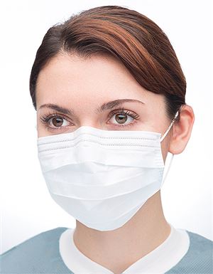 Extra-safe ear loop mask