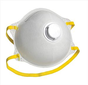 N-95 mask with valve