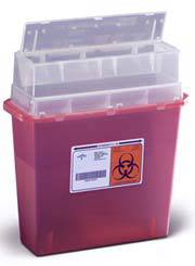 5QT  Wall-Mount Sharps Containers